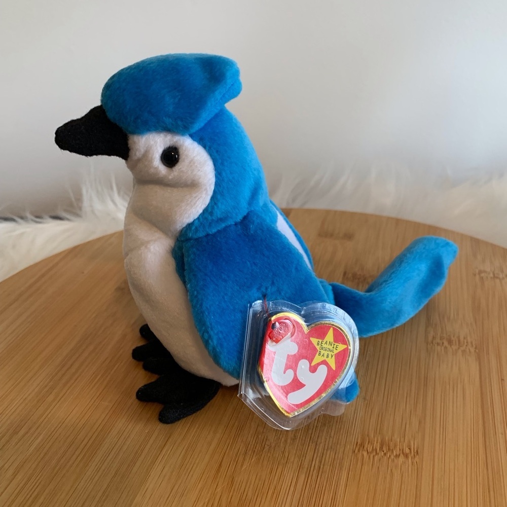 Ty (10) “Rocket” Blue Jay 1997 Rare Retired